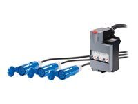 Rozvodná jednotka PDU (zásuvný modul) - AC 400 V - výstupné konektory: 3 - sivá - pre P/N: SY16K48H-PDNB, SY32K48H-PDNB, SY48K48H-PDNB, SY64K96H-NB, SY96K160H-NB, SY96K96H-NB