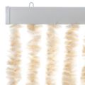 vidaXL Záves proti hmyzu béžový a biely 90x220 cm ženilka
