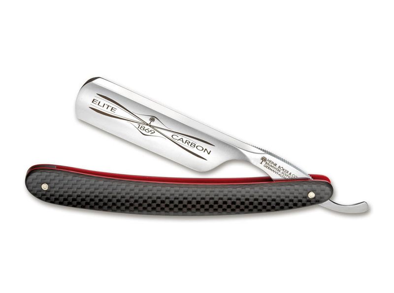 Böker Manufaktur Solingen 140544 Elite Carbon 3.0 britva, uhlíkové vlákno, čierna