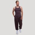 Tielko Persistence Ribbed Brown - GymBeam, veľkosť XL
