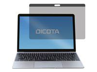 Filter na zvýšenie súkromia k notebooku - dvojsmerný - odstrániteľný - magnetický - 12" - čierna - pre Apple MacBook (12 palec)