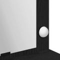 vidaXL Toaletný stolík Čierny dub 100 x 41 x 135 cm Kompozitné drevo