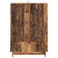 vidaXL Servírovacia skriňa Staré drevo 66 x 34,5 x 95 cm