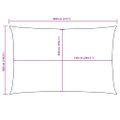 vidaXL Tieniaca plachta oxfordská látka obdĺžniková 5x8 m krémová
