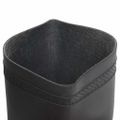 vidaXL Topánky do dažďa čierne veľkosť 42 PVC