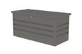 Záhradný box G21 Denver 400 L, metalický šedý plechový