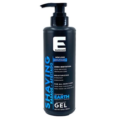 Gél na holenie ELEGANCE Shaving gel Earth 500 ml