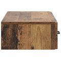 vidaXL Nástenný bočný stôl 87,5 x 34,5 x 17 cm Kompozitné drevo