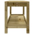 vidaXL Záhradná lavica 108x35x45 cm impregnovaná borovica