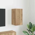 vidaXL TV nástenná skriňa 30 x 31 x 60 cm Remeselnícky dub