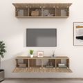 vidaXL TV skrinky 4 ks dub sonoma 80x30x30 cm spracované drevo