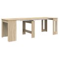 vidaXL Jedálenský stôl 240 x 85 x 75 cm Kompozitné drevo Dub sonoma
