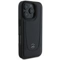 Puzdro Mercedes pre iPhone 16 Pro Max 6,9" MEHCP16XARMBK Tvrdé puzdro Koža Urban čierna
