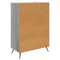 vidaXL Servírovacia skriňa Sivá sonoma 66 x 34,5 x 95 cm