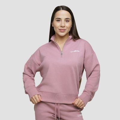 Dámska mikina 1/2 Zip Agile Woodrose - GymBeam
