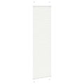 vidaXL plisovaná roleta biela 55x200 cm šírka látky 54,4 cm