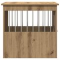 vidaXL Nábytok pre prepravku pre psa Artisan Dub 45x62x59 cm Drevo