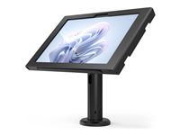 Stojan - odkrytá predná/zadná kamera a senzory - pre tablet - kovový rám - čierna - pre Microsoft Surface Pro 10, Pro 8, Pro 9