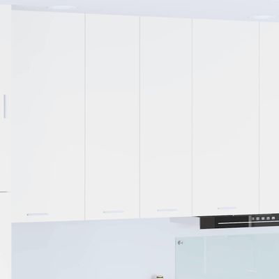 vidaXL Závesná skrinka Biela 60 x 31 x 100 cm Kompozitné drevo
