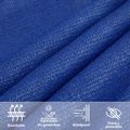vidaXL Tieniaca plachta 160 g/m² štvorcová modrá 5x5 m HDPE