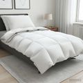 vidaXL Súprava paplónu z 90% husacieho peria FULDA 3 ks 140 x 220 cm