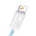 Kábel Baseus Dynamic USB na Lightning, 2,4 A, 1 m (modrý)