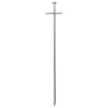 vidaXL Stanové kolíky 24 ks 23 cm Ø6 mm pozinkovaná oceľ