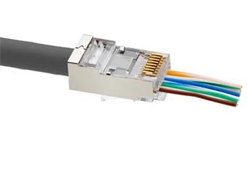 ADEX Simple konektor CAT6  FTP RJ45 Plug-Pass through