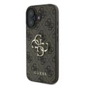 Guess Case for iPhone 16 6.1" GUHCP16S4GMGBR 4G Big Logo Brown