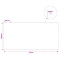 vidaXL Plachta s očkami Biela 4 x 8 m 90 gsm PE