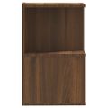 vidaXL Nočné stolíky 2 ks hnedý dub 35x35x55 cm spracované drevo