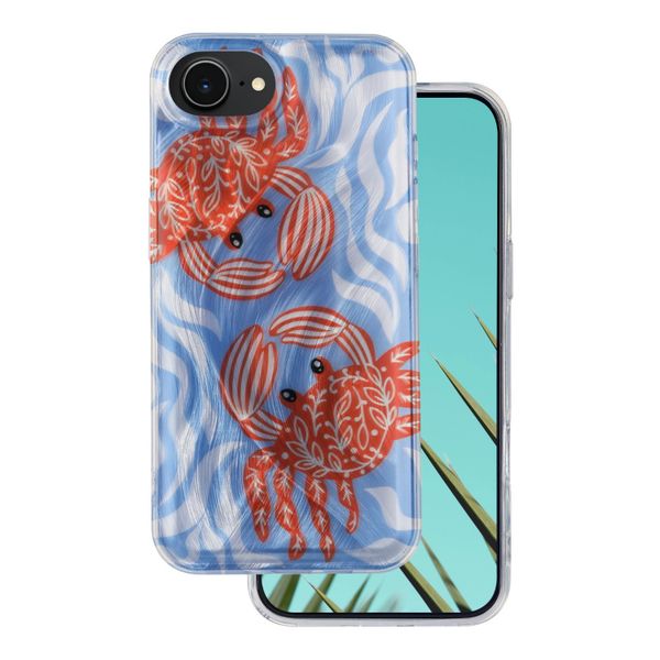 Ultra Trendy letné púzdro pre iPhone 16e / 17e krab