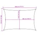 vidaXL Tieniaca plachta 160 g/m² tmavozelená 3,5x4,5 m HDPE