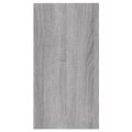vidaXL Bočný stolík sivý sonoma 50x26x50 cm spracované drevo