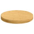 vidaXL Stolová doska Ø40x4 cm bambus