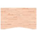 vidaXL Stolová doska 100x(55-60)x1,5 cm bukový masív