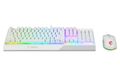 MSI herní set klávesnice s myší VIGOR GK30 COMBO WHITE/ drátový/ bílý/ RGB podsvícení/ USB/ CZ+SK layout Set klávesnice a myši, herní, drátový, RGB podsvícení, CZ+SK layout, USB, bílý