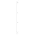 vidaXL Nástenné zrkadlo s LED svetlami 40x100 cm sklo obdĺžnikové