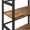 vidaXL Regál na knihy 3 úrovní 60 x 29,5 x 115 cm Kompozitné drevo