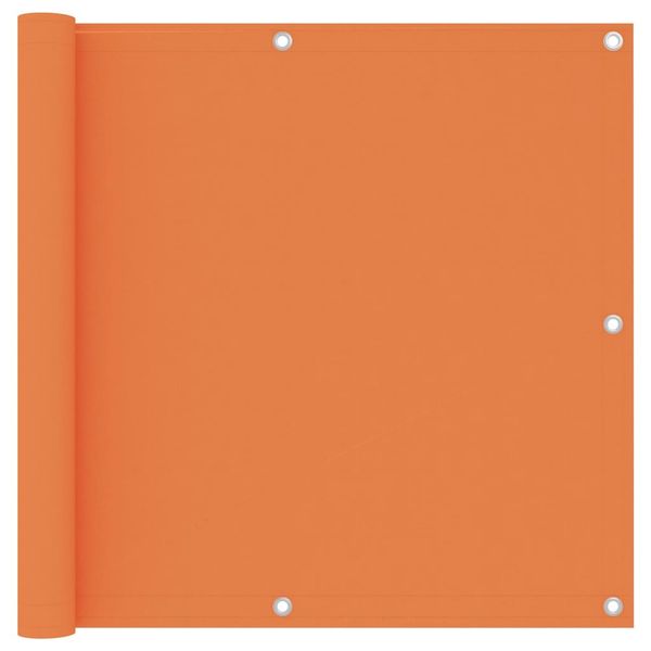 vidaXL Balkónová markíza, oranžová 90x300 cm, oxfordská látka