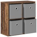 vidaXL Servírovacia skriňa Staré drevo 49,5 x 22 x 47 cm