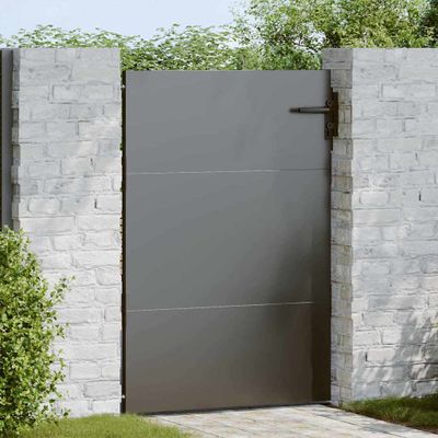 vidaXL Záhradná brána 85 x 150 cm Povrchovo upravená oceľ Zamykateľné
