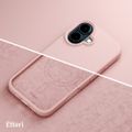 Puzdro Etteri Silicone Mag pre iPhone 16 Plus 6,7" svetloružové