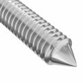 vidaXL Nábytkové skrutky 2 ks Strieborná M6 x 70 mm Oceľ