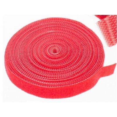 Páska na suchý zips NEKU 70.3589 10mm 5m červená organizér káblov