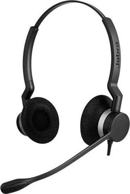 Jabra BIZ 2300/Stereo/QD/Drôt/Čierna