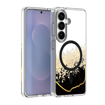 Puzdro Epoxy Mag pre Samsung Galaxy S24 / S25 čierne