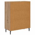 vidaXL Servírovacia skriňa Remeselný dub 69,5 x 34 x 90 cm