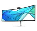 HP Series 5 Pro/549pm/49"/VA/DQHD/165Hz/5ms/Černá/3R Monitor, 49" DQHD (5120×1440), VA, 165Hz, 1800R, 5Mpx AI kamera, USB-C 140W, KVM, cerný