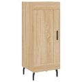 vidaXL Komoda dub sonoma 34,5x34x90 cm spracované drevo